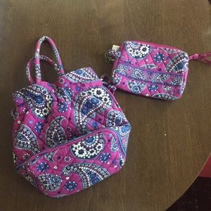 NWT VERA BRADLEY BUDLE BOYSENBERRY!!